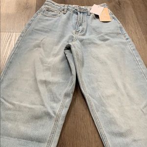 Tiger mist blue jeans with tags